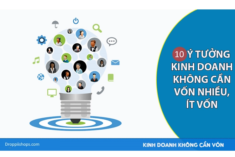 TOP 10 ý tưởng kinh doanh không cần vốn được quan tâm nhất 2023 - Droppii