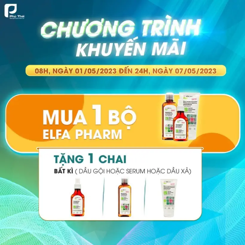 Khuyến mãi Elfa Pharm, khuyến mãi Phú Thái chính hãng giá tốt - Droppii