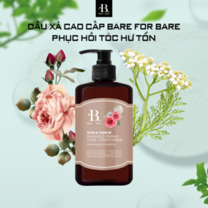 Dầu Xả Cao Cấp Bare For Bare - Phục Hồi Tóc Hư Tổn