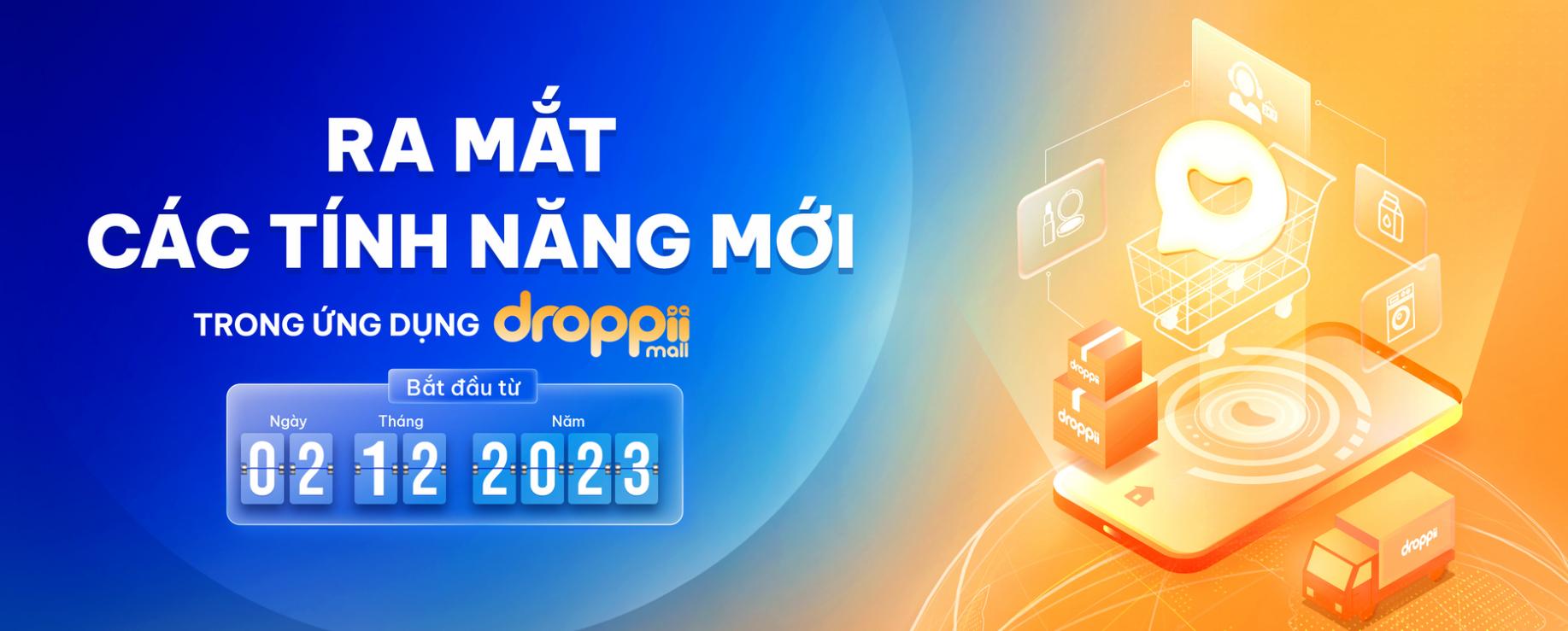 Droppii Ra Mắt ứng Dụng Droppii Mall