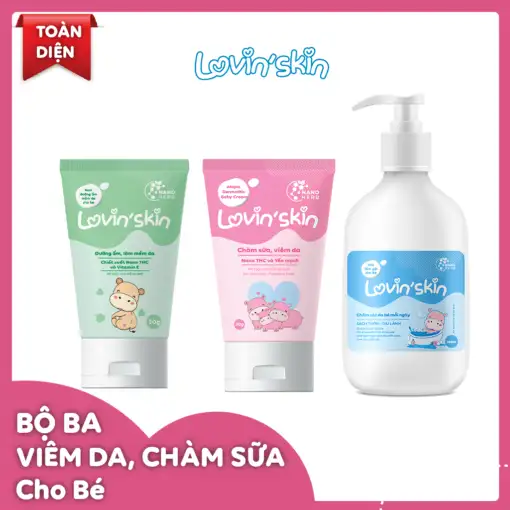 BỘ Ba ViÊm Da, ChÀm SỮa ToÀn DiỆn 1